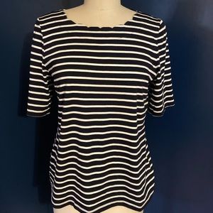 Talbots stripped tee